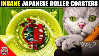 Top 10 INSANE Japanese Roller Coasters 