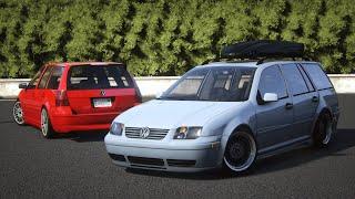 Volkswagen Jetta / Bora mk4 Wagon Cinematic Showcase - GTA V FiveM mod