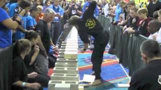 2014 Board Breaking World Record at US OPEN with Master Jonathan Field