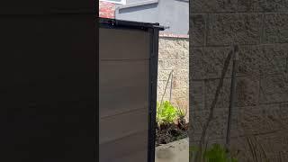 Fixed fence and Gate with self closing and smart lock