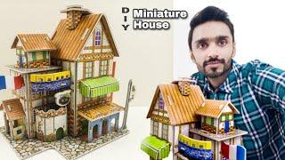 3D Puzzle House | Diy Puzzle House | Diy Miniature House