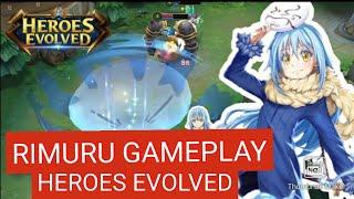 RIMURU TEMPEST GAMEPLAY  - HEROES EVOLVED - Tensei Shitara Slime datta ken