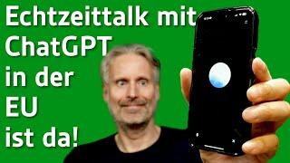 ChatGPT Advanced Voice Mode jetzt auch in der EU verfügbar! Auch in iOS! Und es macht Spaß!