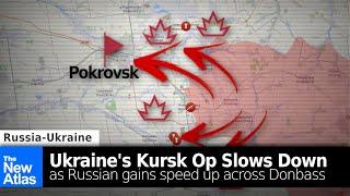 Ukraine's Kursk Op Slows as Russian Gains Speed Up