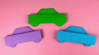  How to Make a Simple Origami Car