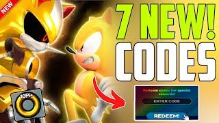 ️GOLD EGG️SPEED SIMULATOR ROBLOX CODES 2024 - SONIC SPEED CODES