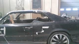 Парень переделал старый Мерседеса W124 в крутой мускул кар 430 л с BASTARD своими руками