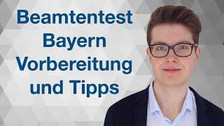 TIPPS für den BEAMTENTEST | LPA BAYERN | www.beamtentest-vorbereitung.de