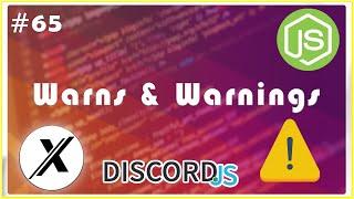 HOW TO MAKE WARN & WARNINGS COMMAND | MONGOOSE | DISCORD.JS (V12) | #65