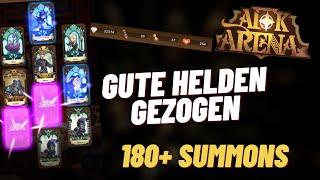 Viele Gute Helden 180+ Beschwörungen ( Afk Arena)