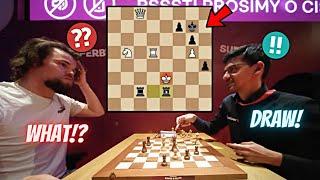 Anish Giri Finds an INCREDIBLE Tactic against Magnus!!|| Grand Chess Tour 2023