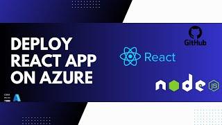 Deploy React & NodeJS App on Azure App Service | Step-by-Step Guide using GitHub