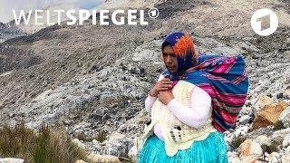 Auf die Gipfel der Anden: Unterwegs mit indigenen Bergführerinnen | Weltspiegel