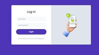 Responsive Login Form Using Html and CSS