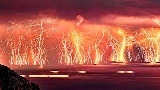 AMAZING LIGHTNING STRIKES CAUGHT ON CAMERA