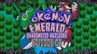 Pokemon Emerald Randomized Nuzlocke w/ GameZine | Ep#01  SelfDestruct