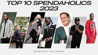 Top 10 Celebrity Spendaholics in 2023 | Celebrities with Ridiculous Spending Habits. #celebrities