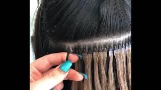 How to install the High quality hair extensions ?