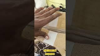 jute lunch bag big size #shorts #shortsvideo #imayamcrafts