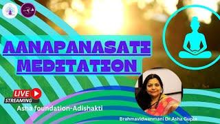 Aanapanasati Meditation | @ asha foundation -Adishakti