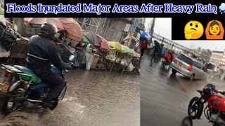 Floods Inundated Major Roads and Neighborhood in Kenya after Long Awaited Rain ||Rainny Season ️