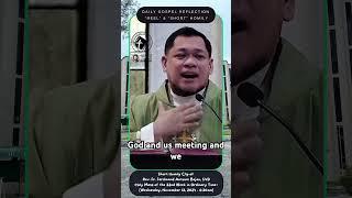 #SHORT CLIP – HOMILY – REFLECTION OF REV. FR. FERDINAND ANTOINE BAJAO, SVD