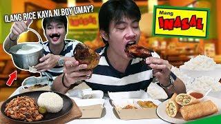 MANG INASAL UNLI RICE CHALLENGE!! (KALDERO EDITION)