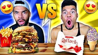 KELVINS LIEBLINGSESSEN VS MARVINS LIEBLINGSESSEN CHALLENGE !!!