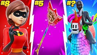 41 *SWEATIEST* Fortnite Items.. (Season 4)