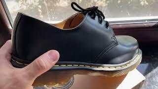 DR. MARTENS 1461 BLACK SMOOTH быстрый обзор