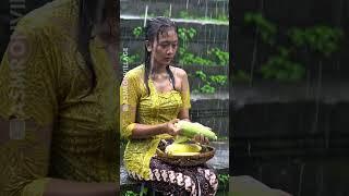 Relaxing Rain Sounds in a Foggy Mountain Village #deepsleep #sleepmusic #rain