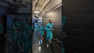 LiAngelo Ball Running Down the Tunnel With Charlotte Hornets!