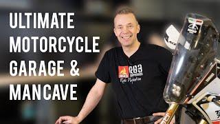 Motorcycle Dream Garage and Man Cave build