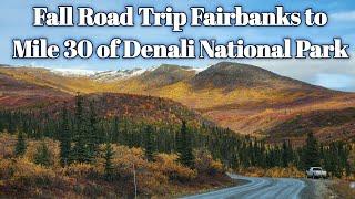 Fall Road Trip Fairbanks to Denali 2022