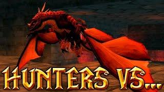 Classic WoW Hunters vs Ebonroc/Flamegor + ZG Wind Serpents