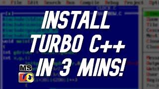 How to Install Turbo C/C++ on Windows 10/11 (2023)