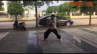 learning shaolin gong fu--- shaolin quan fa practice