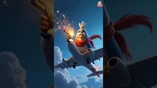 The pigeon saves everyone from a plane crash  #ai #pigeon