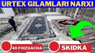 Urtex gilamlari narxlari 40 foizgacha skidka | Xorazm gilam narxlari 2025