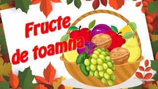 Fructe de toamnă - prezentare, caracteristici  |  Coșul toamnei  |  Cunoașterea mediului