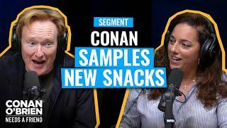 Conan’s Office Is Being Inundated With Snacks | Conan O'Brien Needs A Friend