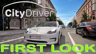 FIRST LOOK CityDriver Gameplay REVIEW (EARLY BETA)  |  Installation & Controller Setup