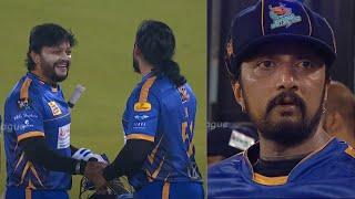 Moments of Golden star Ganesh and Kichcha Sudeep vs Bengal Tigers | Karnataka Bulldozers | CCL