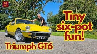 The Triumph GT6 is an affordable E-Type