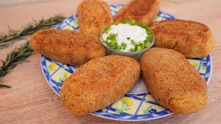 You Have Never Tasted such a Delicious Potato ! Potato Croquette Recipe ! Easyvideo