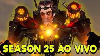 Reagindo ao vivo Skibidi Toilet SEASON 25! Conferindo as CENAS SECRETAS!