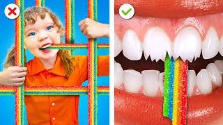 Bad Cop Vs Good Kid | How to Sneak Candy Into Jail Funny Situations & Crazy Ideas by Crafty Hacks