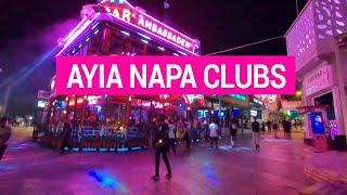 Ayia Napa - party area and restaurants - Cyprus