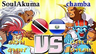 X-Men Vs. Street Fighter - SoulAkuma vs chamba