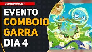 Evento: Comboio Garra - Dia 4 | Genshin Impact